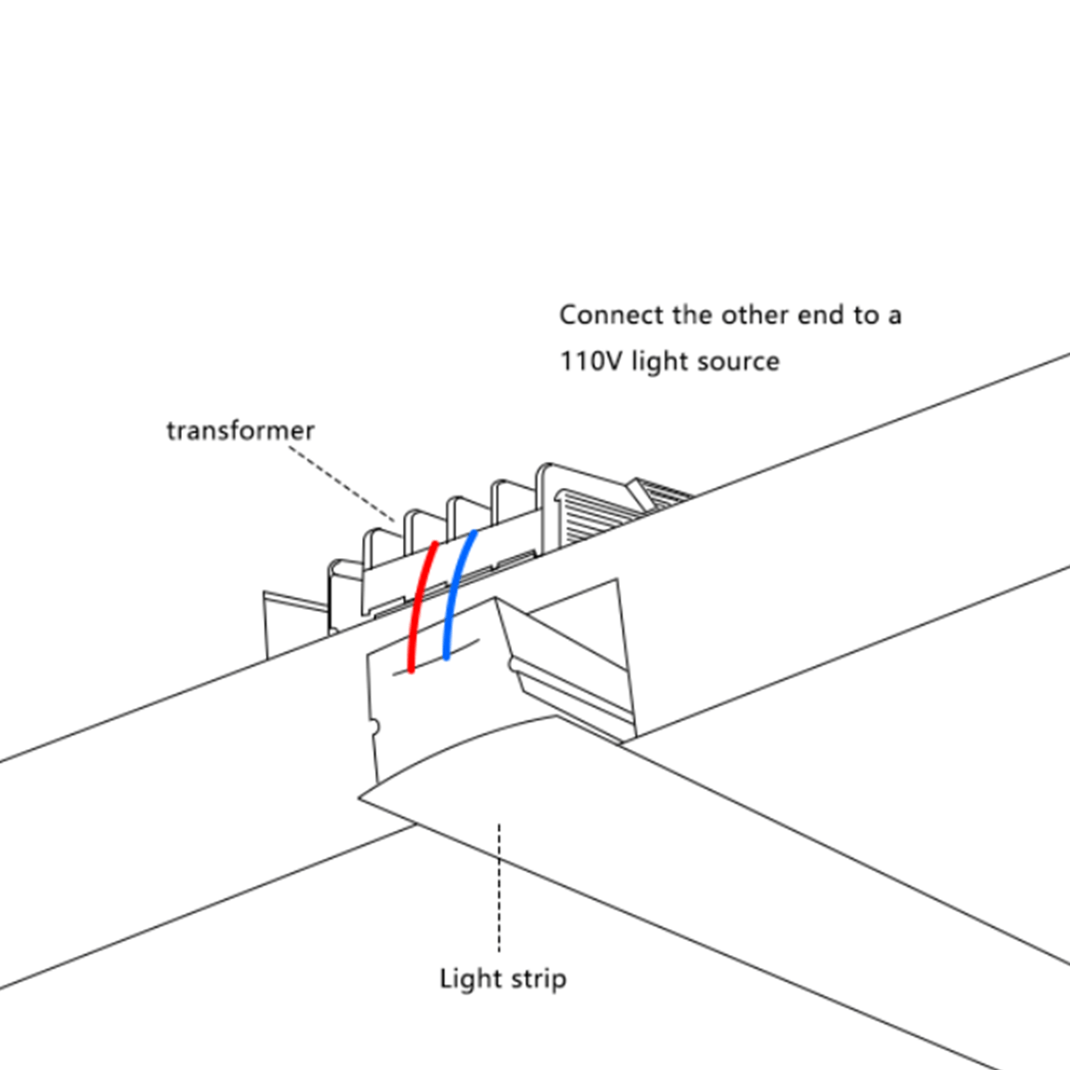 24V Waterproof Outdoor Recessed LED Flexible Linear Light Stair Lighting DIY