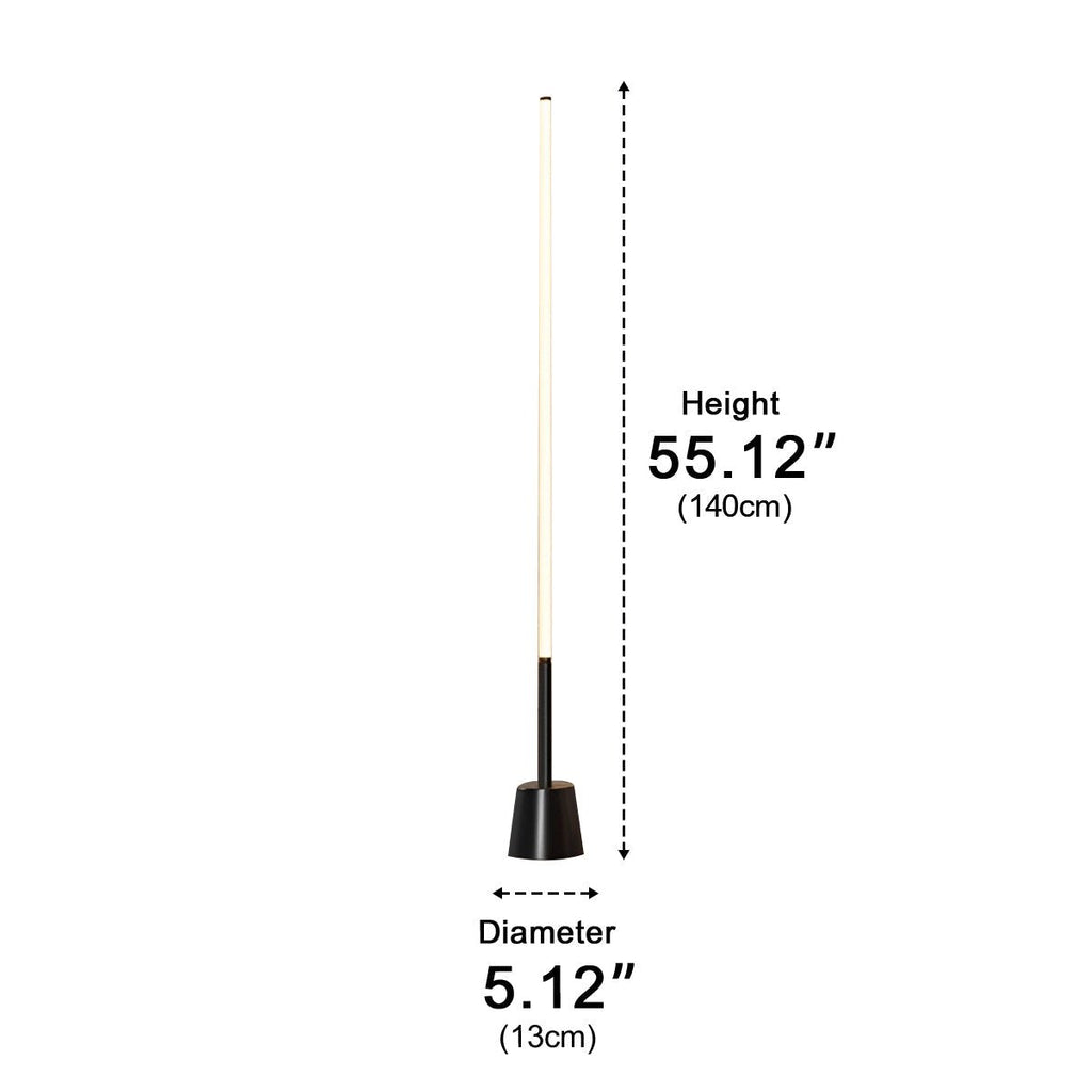 360 ° Modern Minimalist Long Strip LED Floor Lamp
