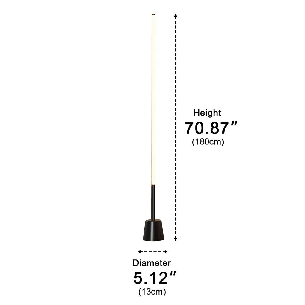 360 ° Modern Minimalist Long Strip LED Floor Lamp