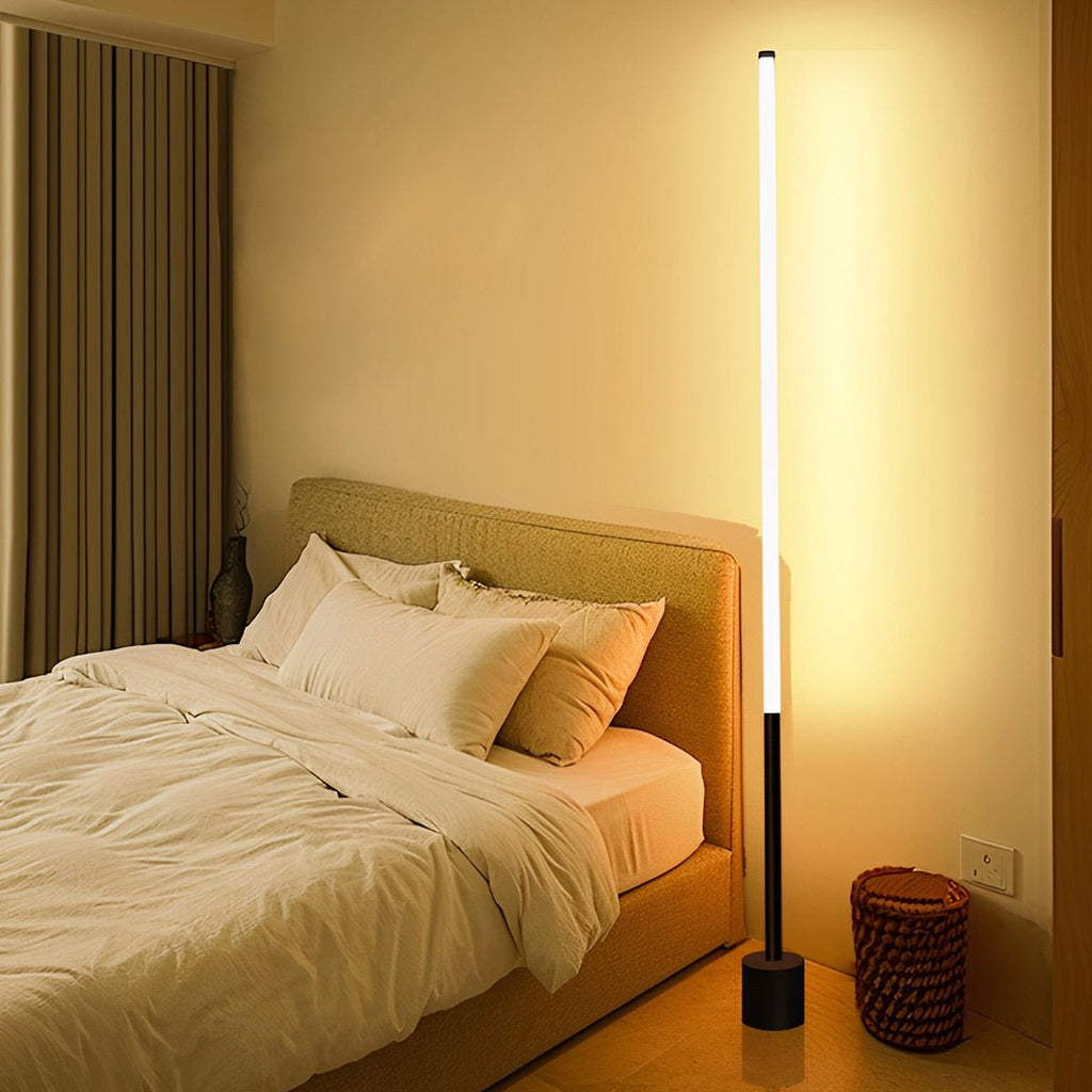 360 ° Modern Minimalist Long Strip LED Floor Lamp