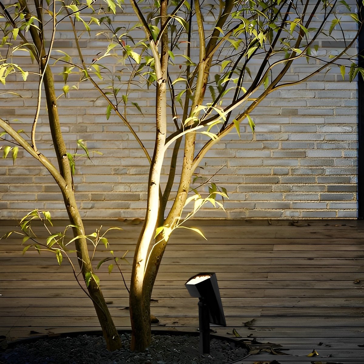 Adjustable Waterproof Multicolour Solar Spot Light With Sensor Landscape Lighting