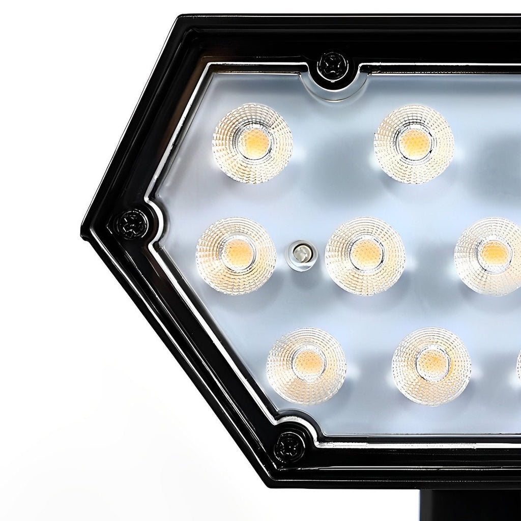 Adjustable Waterproof Multicolour Solar Spot Light With Sensor Landscape Lighting
