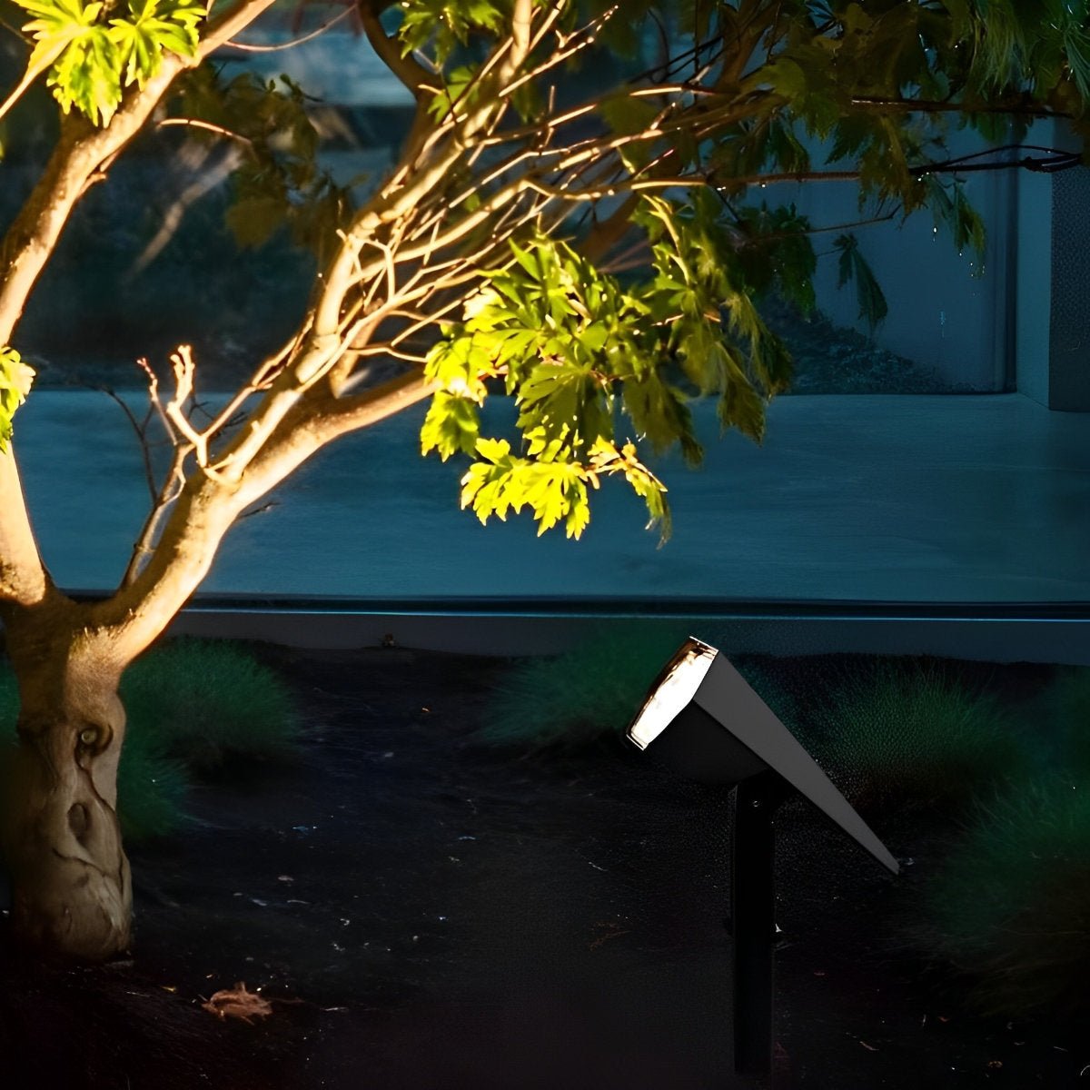 Adjustable Waterproof Multicolour Solar Spot Light With Sensor Landscape Lighting