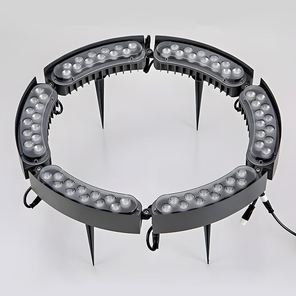 DIY Outdoor Waterproof LED Arc Spot Lights Trees Lawn Lights