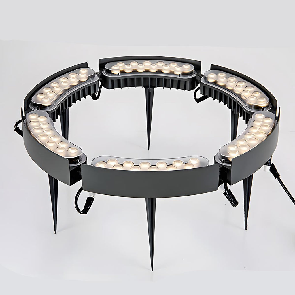 DIY Outdoor Waterproof LED Arc Spot Lights Trees Lawn Lights