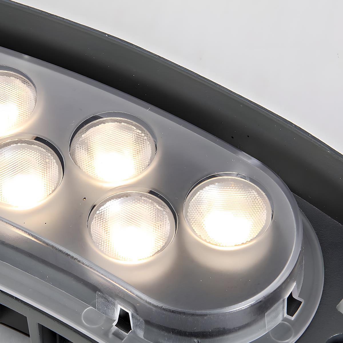 DIY Outdoor Waterproof LED Arc Spot Lights Trees Lawn Lights