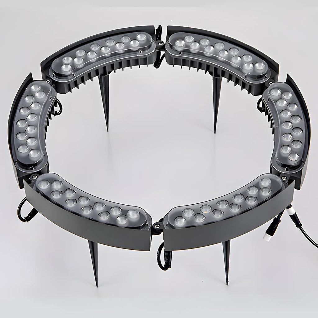 DIY Outdoor Waterproof LED Arc Spot Lights Trees Lawn Lights