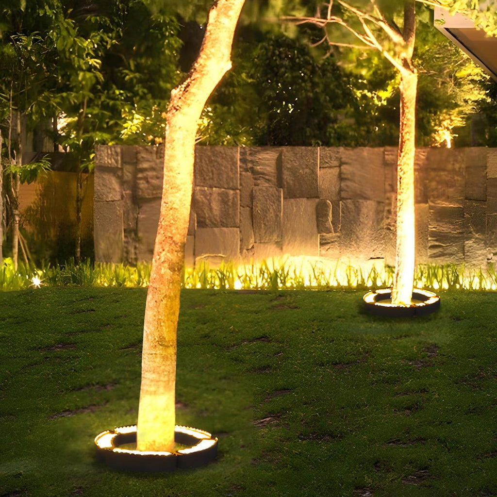 DIY Outdoor Waterproof LED Arc Spot Lights Trees Lawn Lights