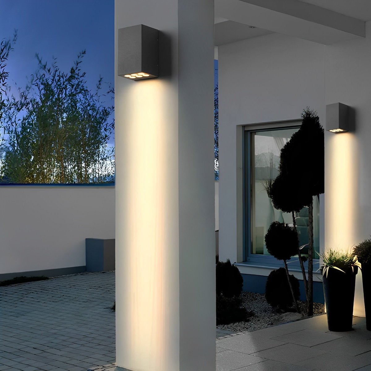 Waterproof LED Straight Wall Light
