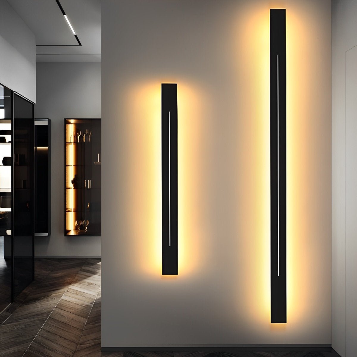 Long Strip Dimmable LED Modern Wall Lights Sconces Lighting