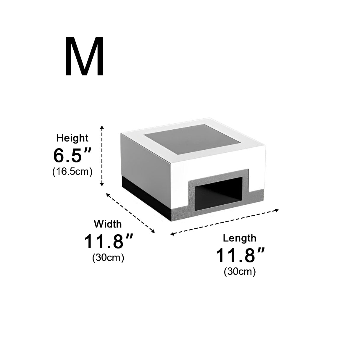 Minimalist Square Waterproof LED Black Modern Solar Post Caps Lights