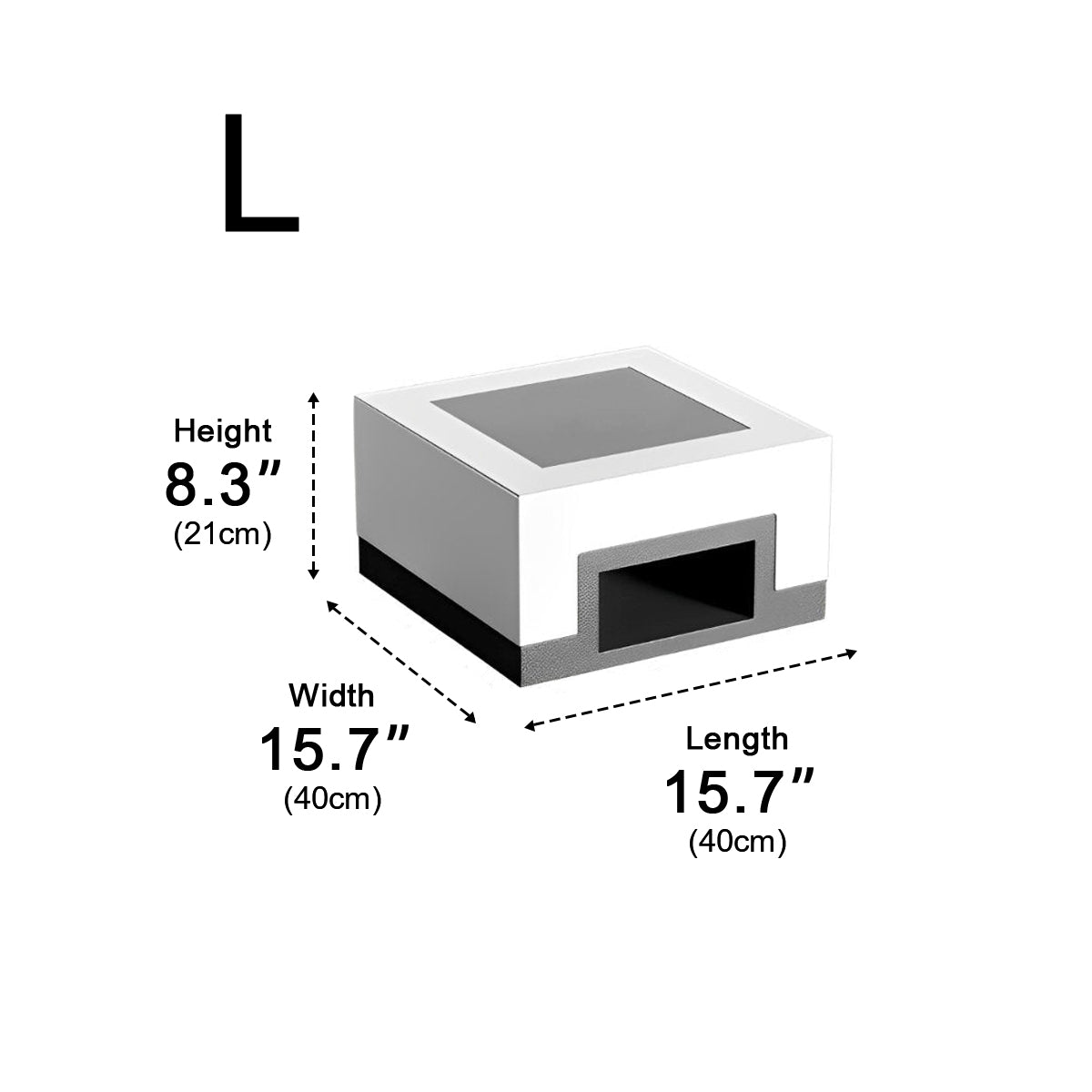 Minimalist Square Waterproof LED Black Modern Solar Post Caps Lights