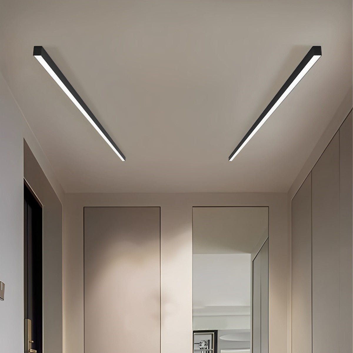 Minimalist Strip Dimming LED Modern Ceiling Light