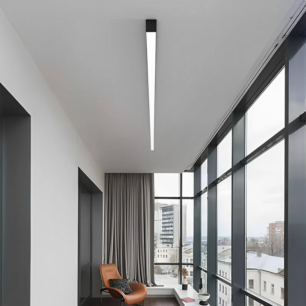 Minimalist Strip Dimming LED Modern Ceiling Light