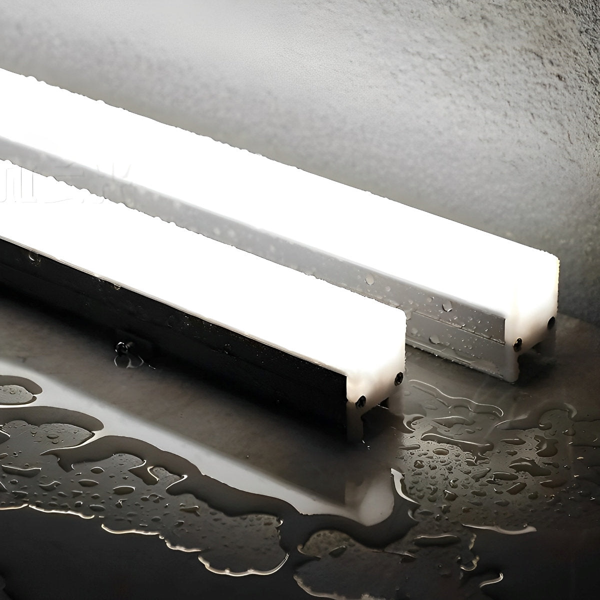 Minimalist Waterproof White Modern LED Linear Lights Recessed light