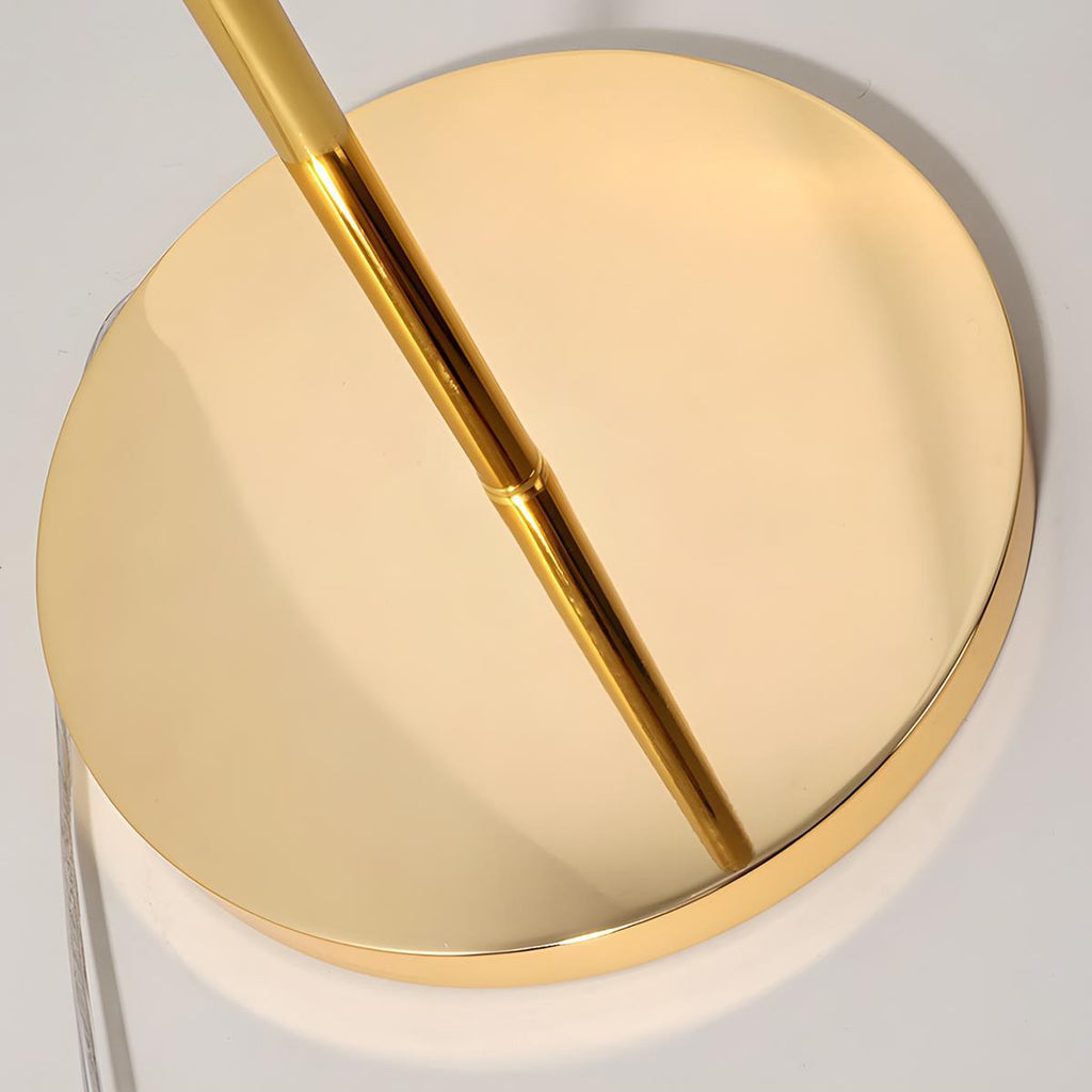 Modern Ins Pleated Blinds Globe LED Floor Lamp