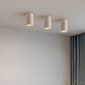 Modern Minimalist Round Concrete LED Ceiling Lights Mainless Lighting