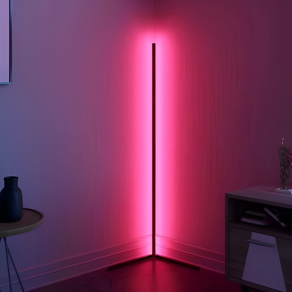 Modern Minimalist Smart LED Corner Floor Lamp Ambient Lightning