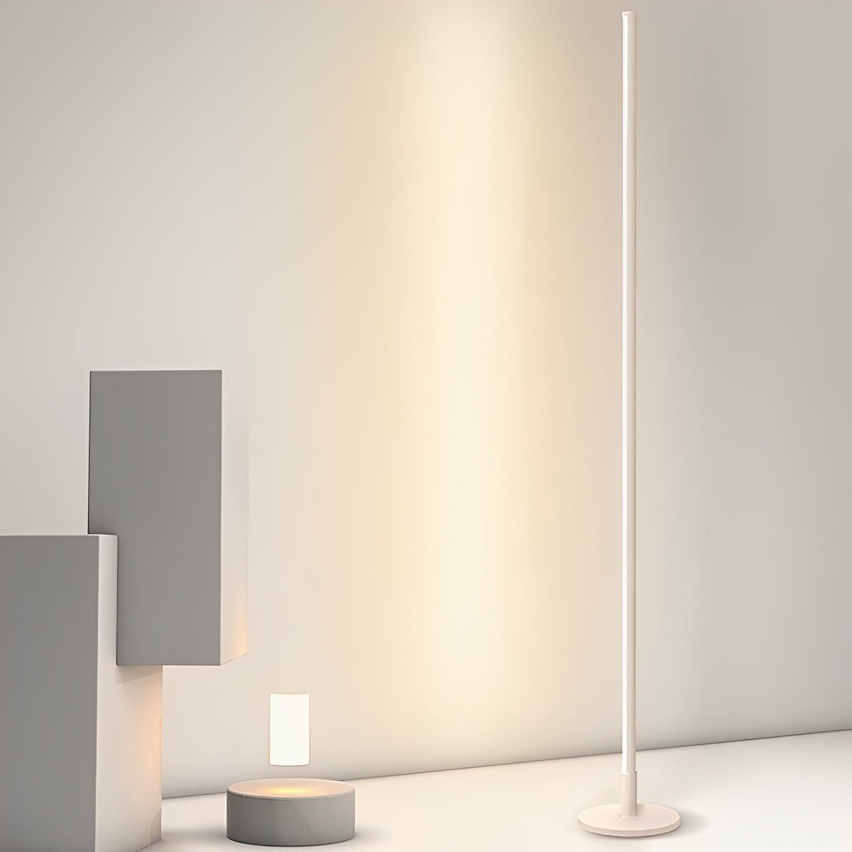 Modern Minimalist Ultra-thin LED Floor Lamp for Living Room Bedroom