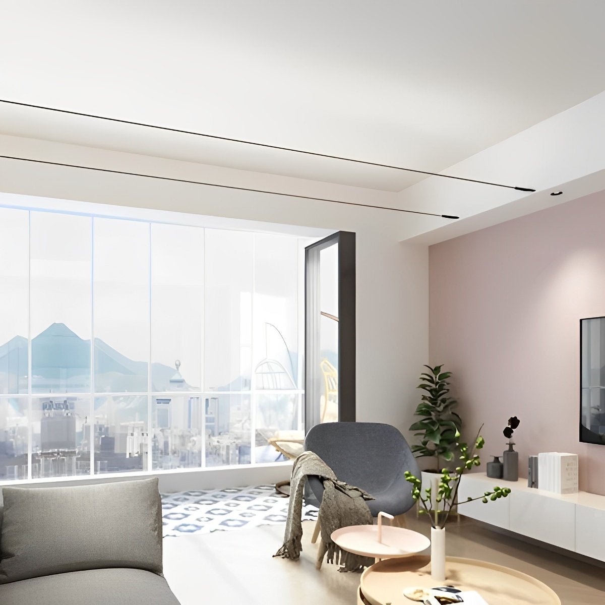 Modern Rotatable LED Strip Lights Linear Light