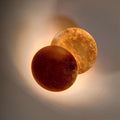 Nordic Postmodern Minimalist Moon Eclipse Creative Wall Sconce