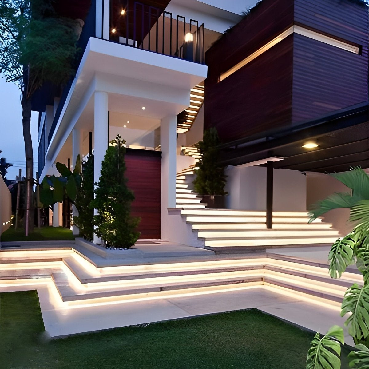 24V Waterproof Outdoor Recessed LED Flexible Linear Light Stair Lighting DIY
