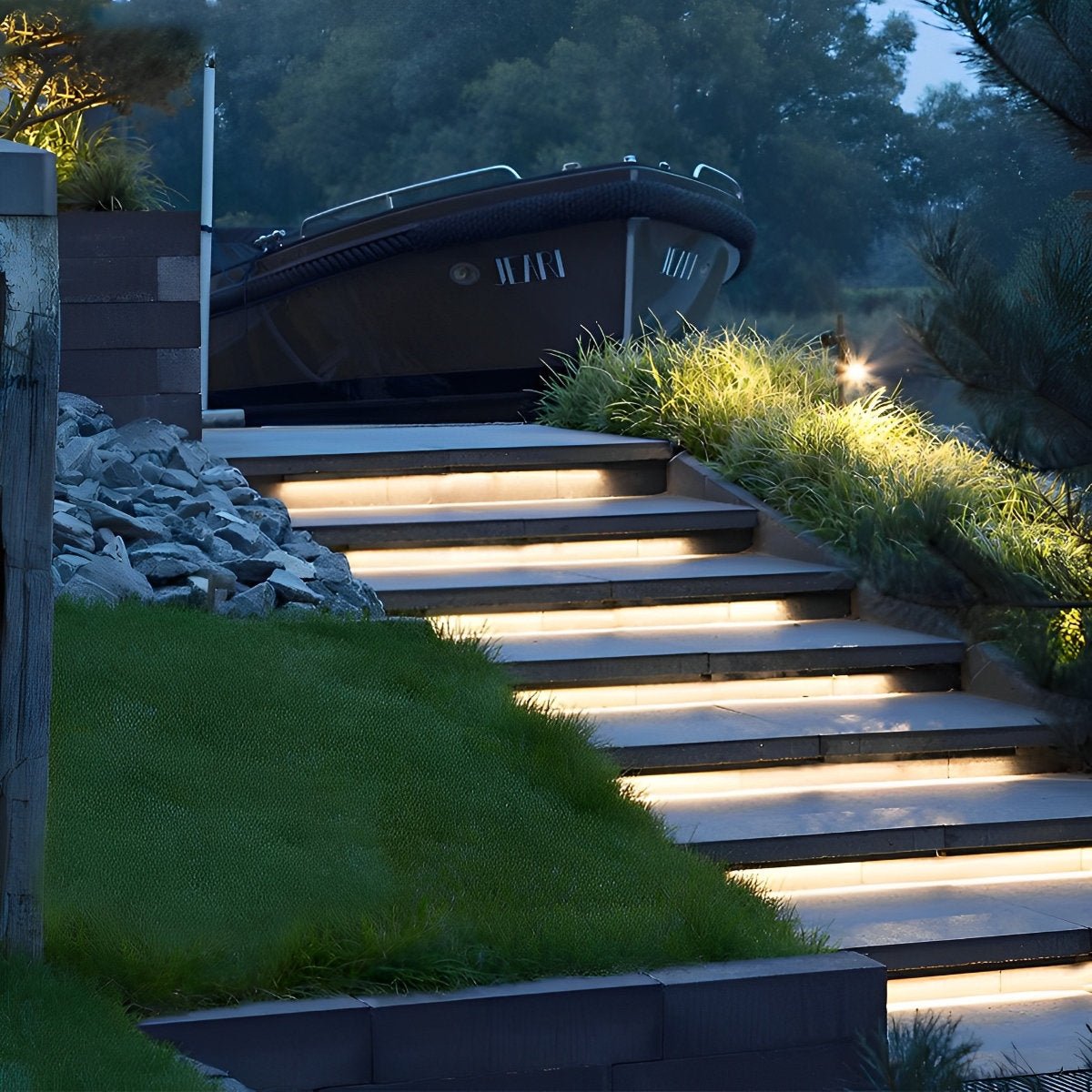 24V Waterproof Outdoor Recessed LED Flexible Linear Light Stair Lighting DIY