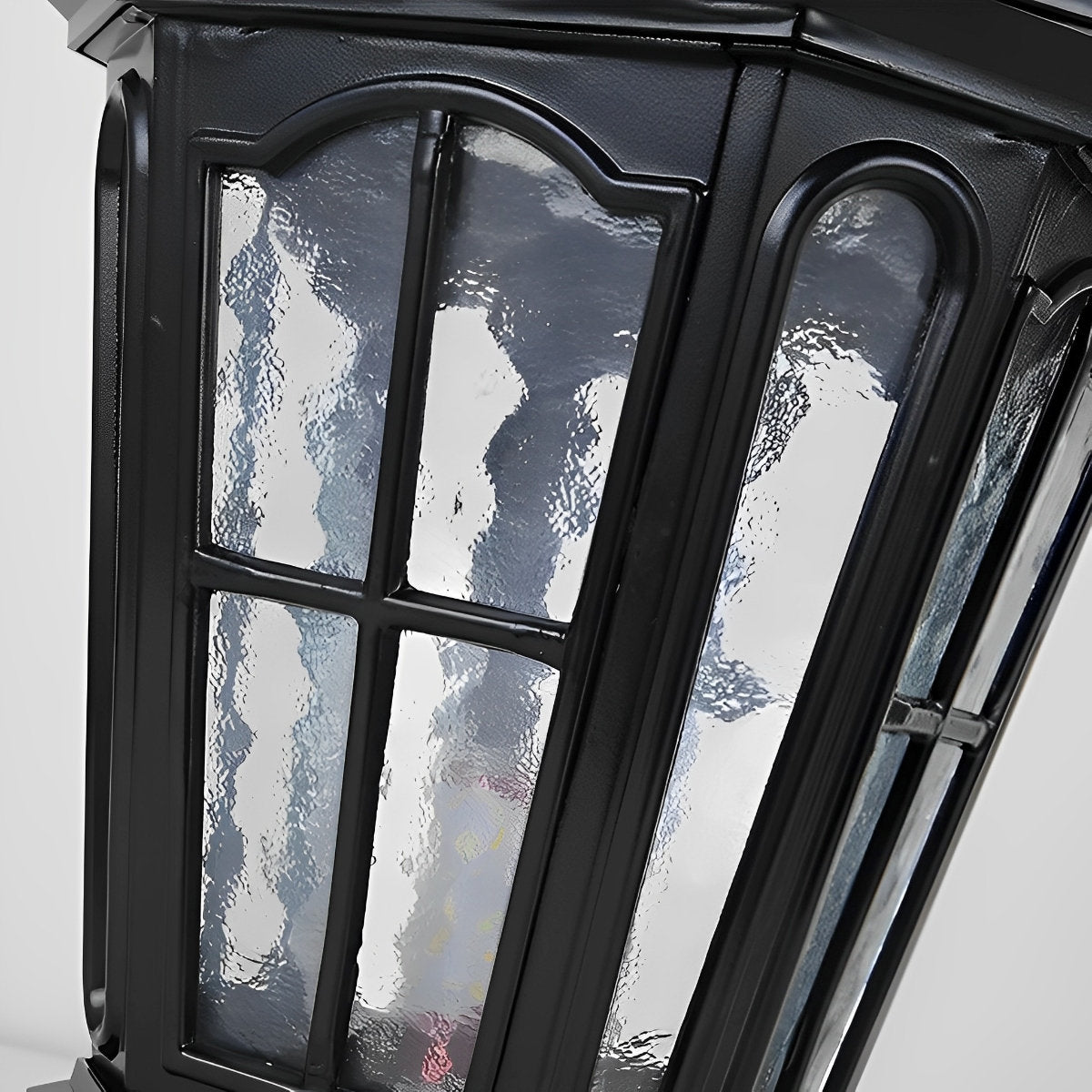 Retro Pavilion Shape Waterproof LED Fence Post Cap Lights