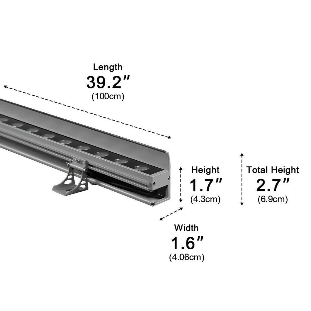 Strip Waterproof LED Outdoor Wall Washer Lights