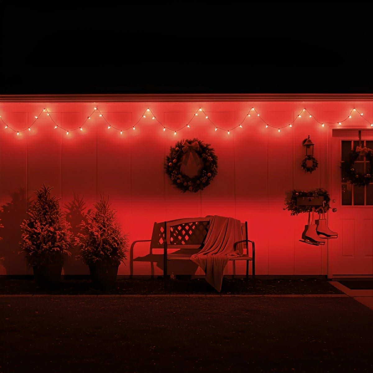 Colour-changing Outdoor Waterproof RGB LED Spot Light Landscape Tree Lighting With Remote Control