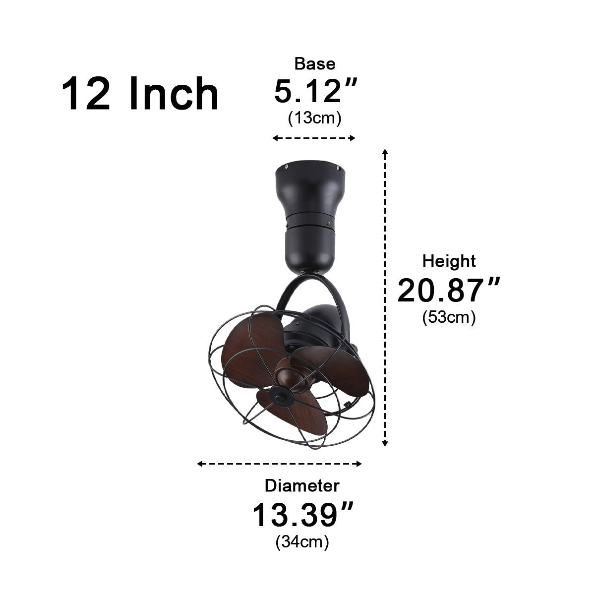 Vintage Swing Rotation 6-Speed Ceiling Fan