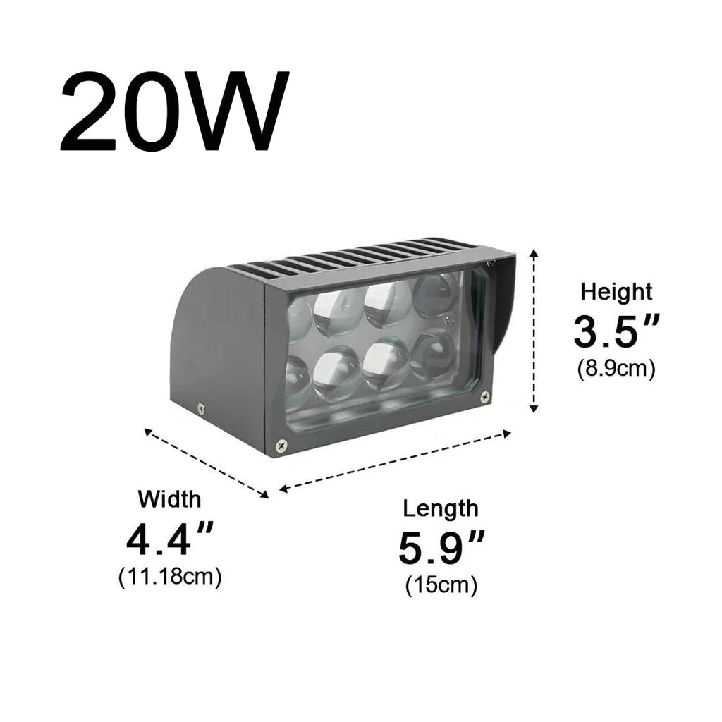Waterproof IP65 LED Modern Outdoor Wall Lights Spotlight