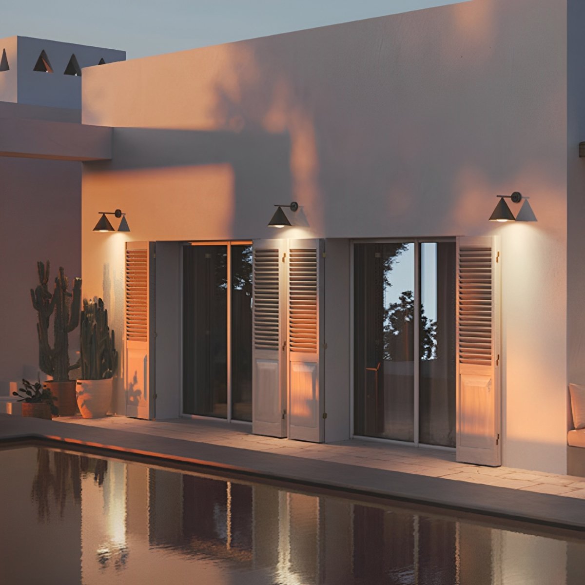 Waterproof Modern Minimalist Bell LED Outdoor Wall Sconces