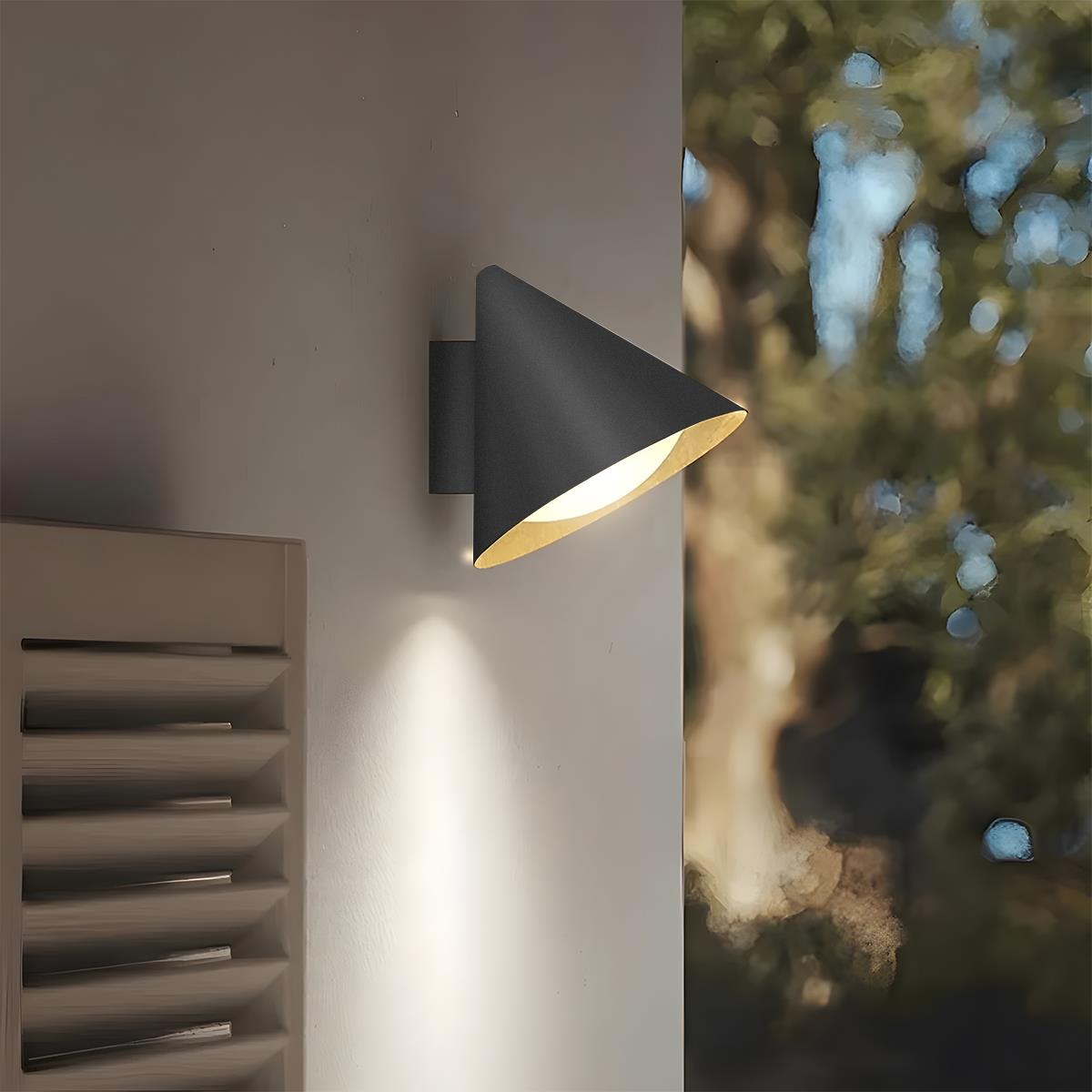 Waterproof Modern Minimalist Bell LED Outdoor Wall Sconces