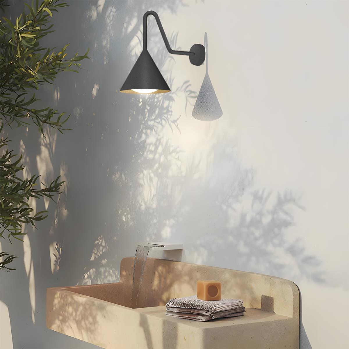 Waterproof Modern Minimalist Bell LED Outdoor Wall Sconces