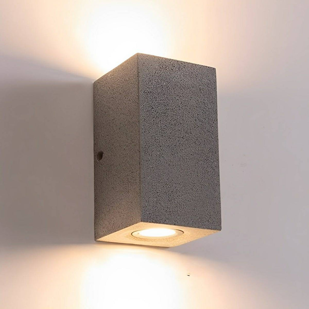 Waterproof Outdoor Concrete LED Porch Light Exterior Wall Lights
