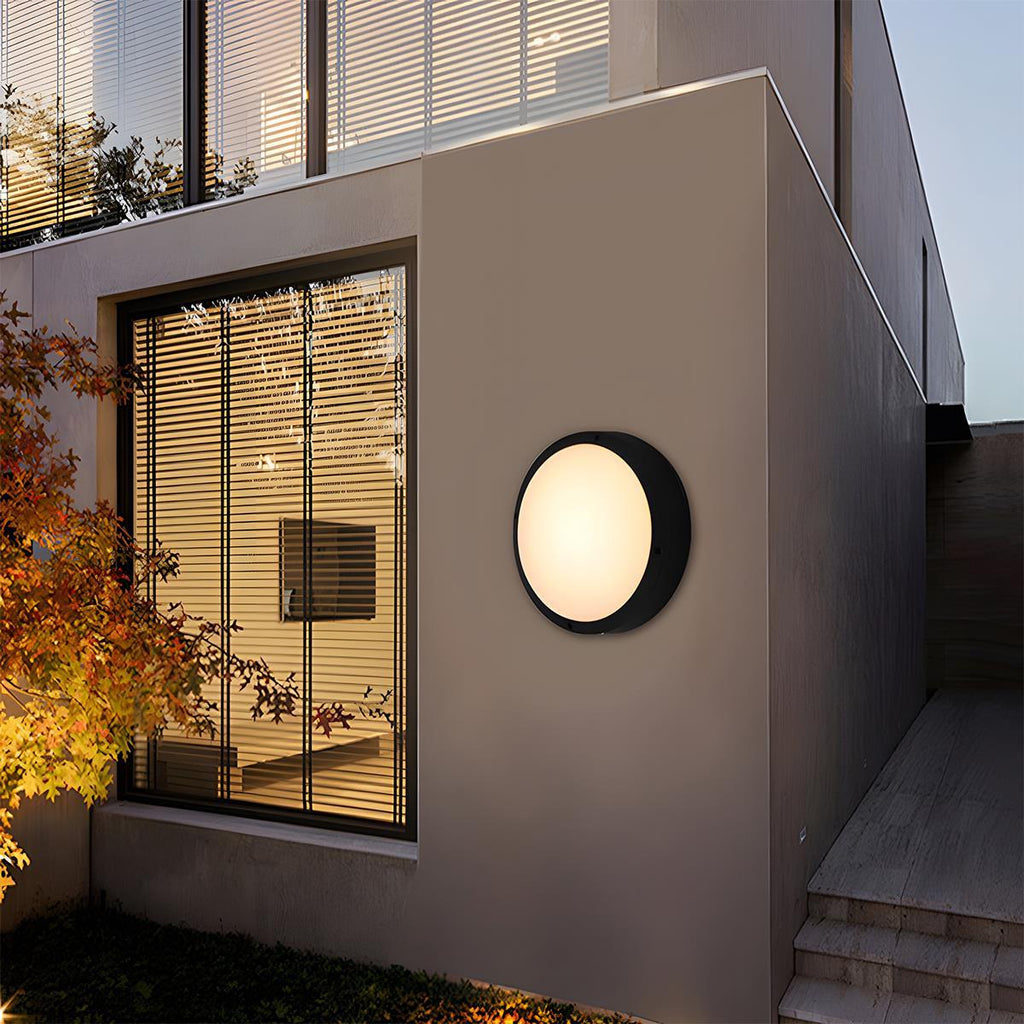Waterproof Outdoor LED Round Porch Light Exterior Wall Lights