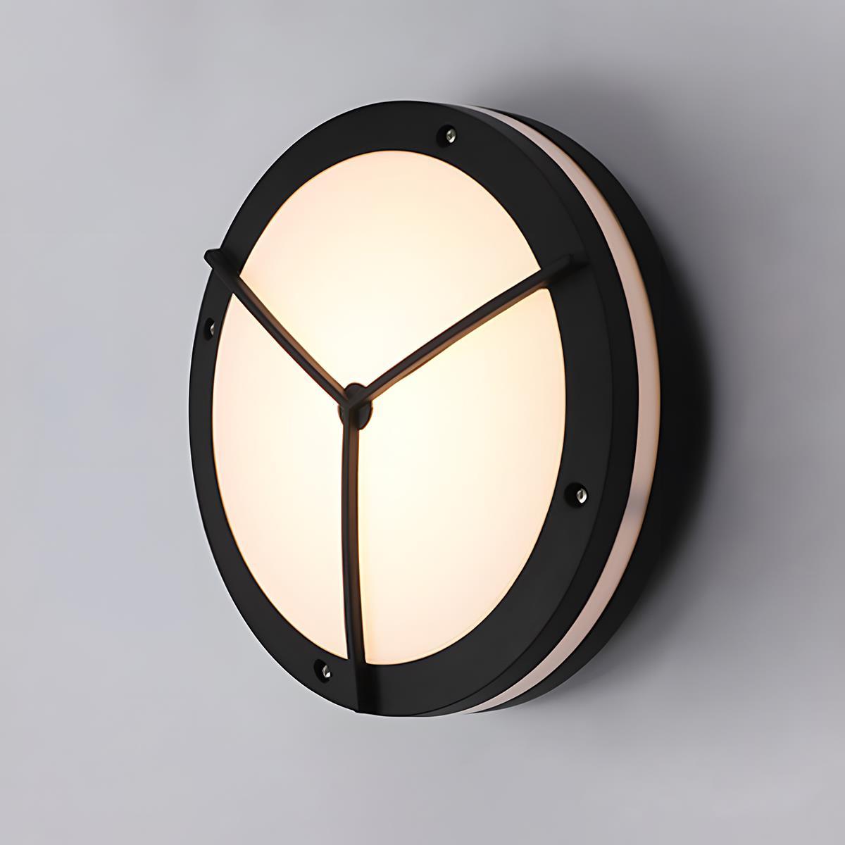 Waterproof Outdoor LED Round Porch Light Exterior Wall Lights