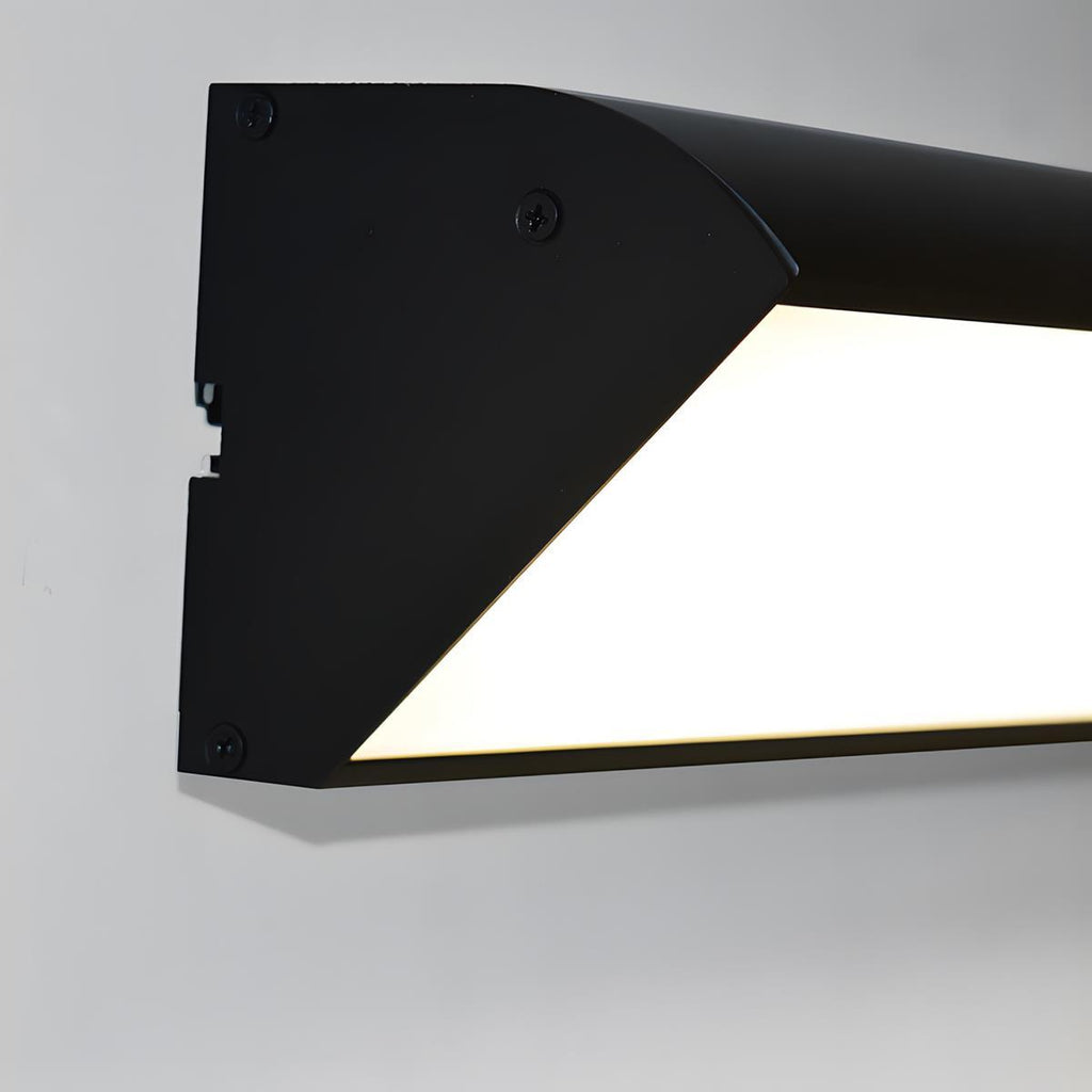 Black Waterproof Outdoor LED Strip Lights Porch Light Exterior Wall Lights