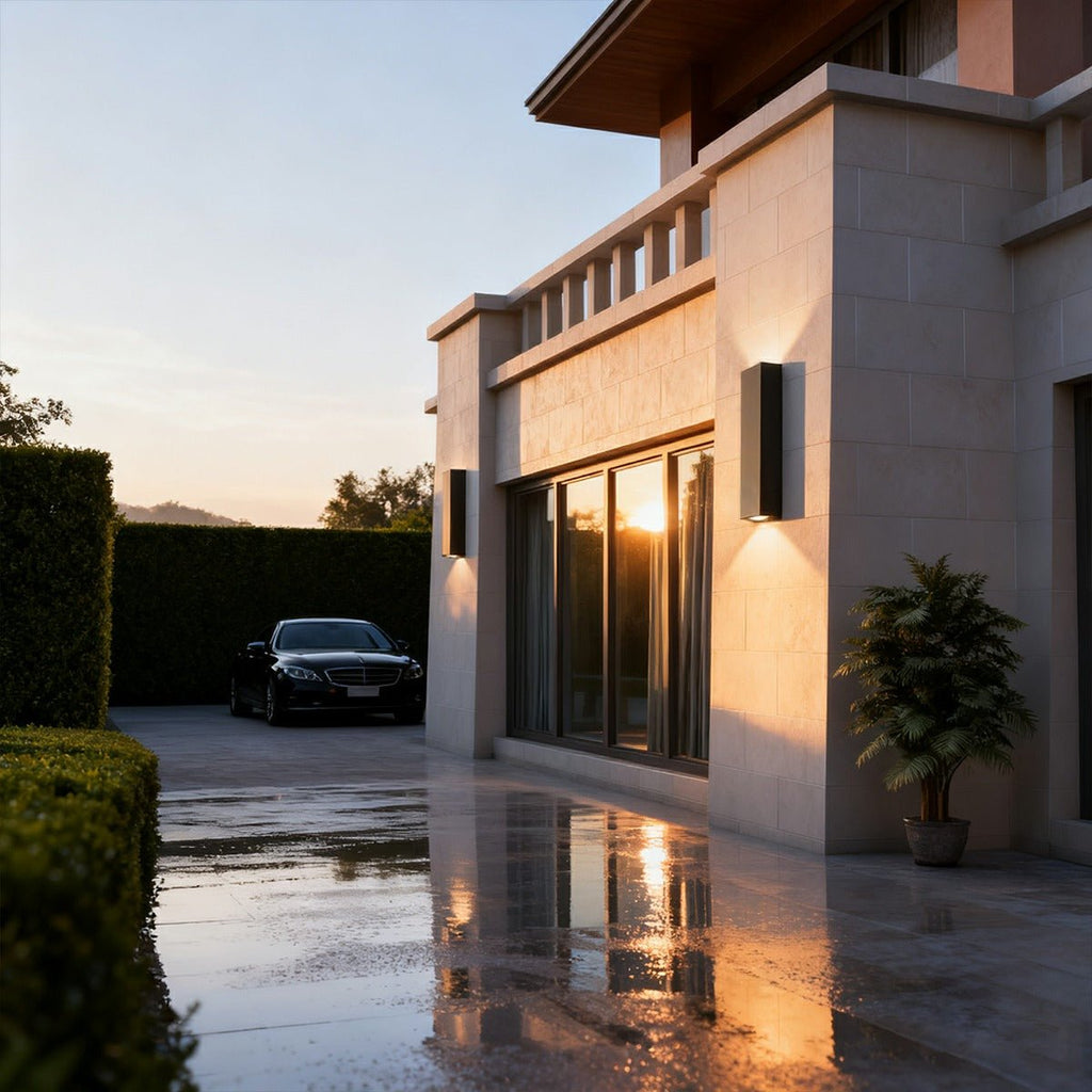 Waterproof Outdoor Rectangular Up and Down Exterior Wall Lights
