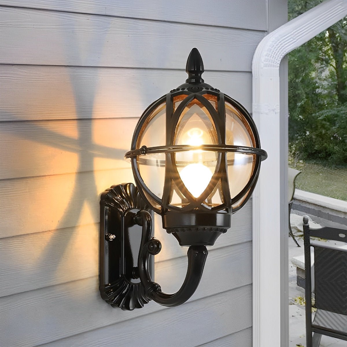 Waterproof Vintage Bird's Nest Outdoor Wall Lights Lantern